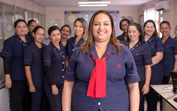 Equipe de atendimento